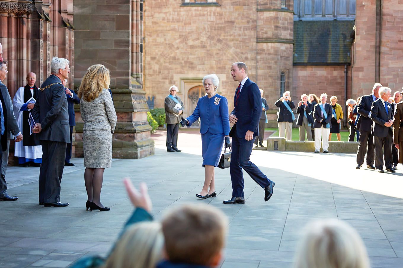 Prince William visiting Hereford